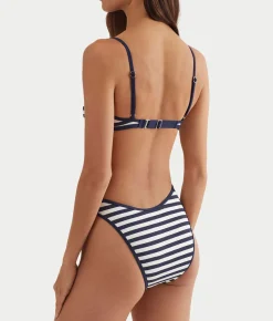 Tipped Bralette Bikini Top