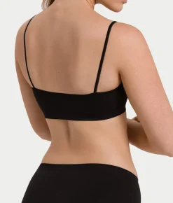 Touch Feeling Spaghetti Crop Top