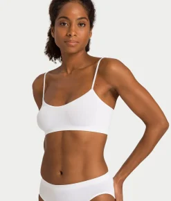 Touch Feeling Spaghetti Crop Top