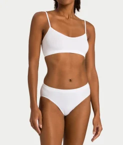 Touch Feeling Spaghetti Crop Top