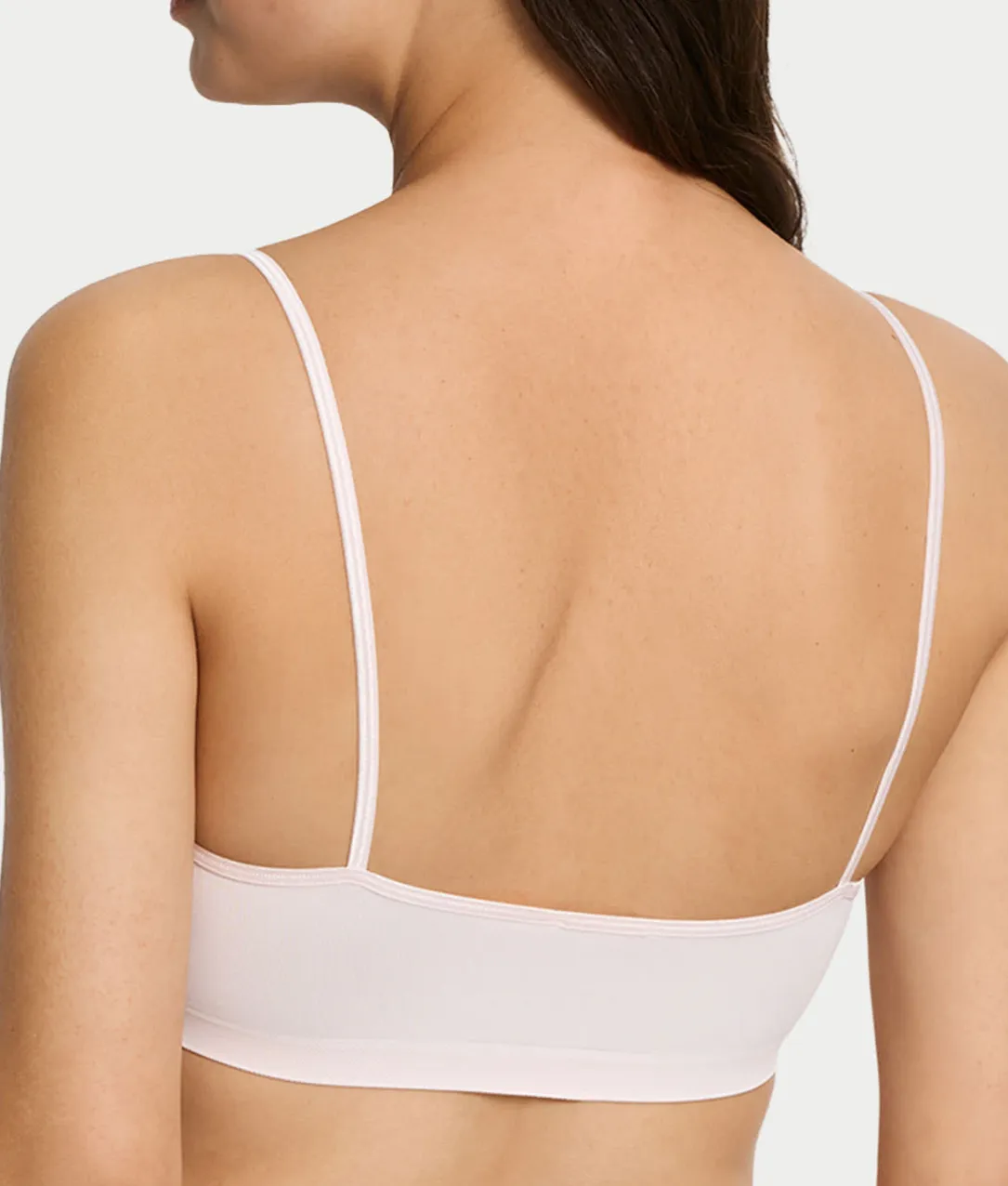 Touch Feeling Spaghetti Crop Top