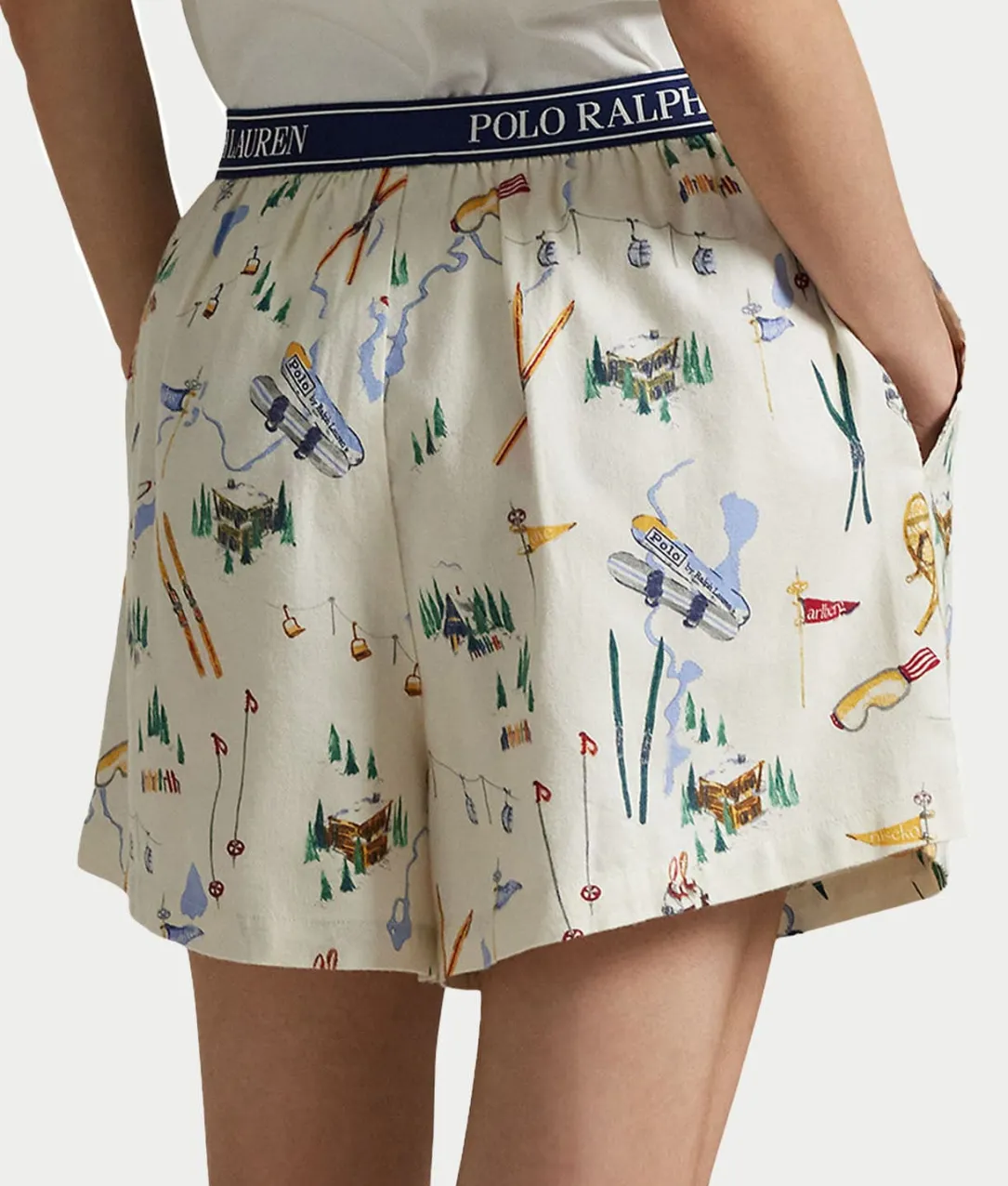 Traveler Ski Print Boxer