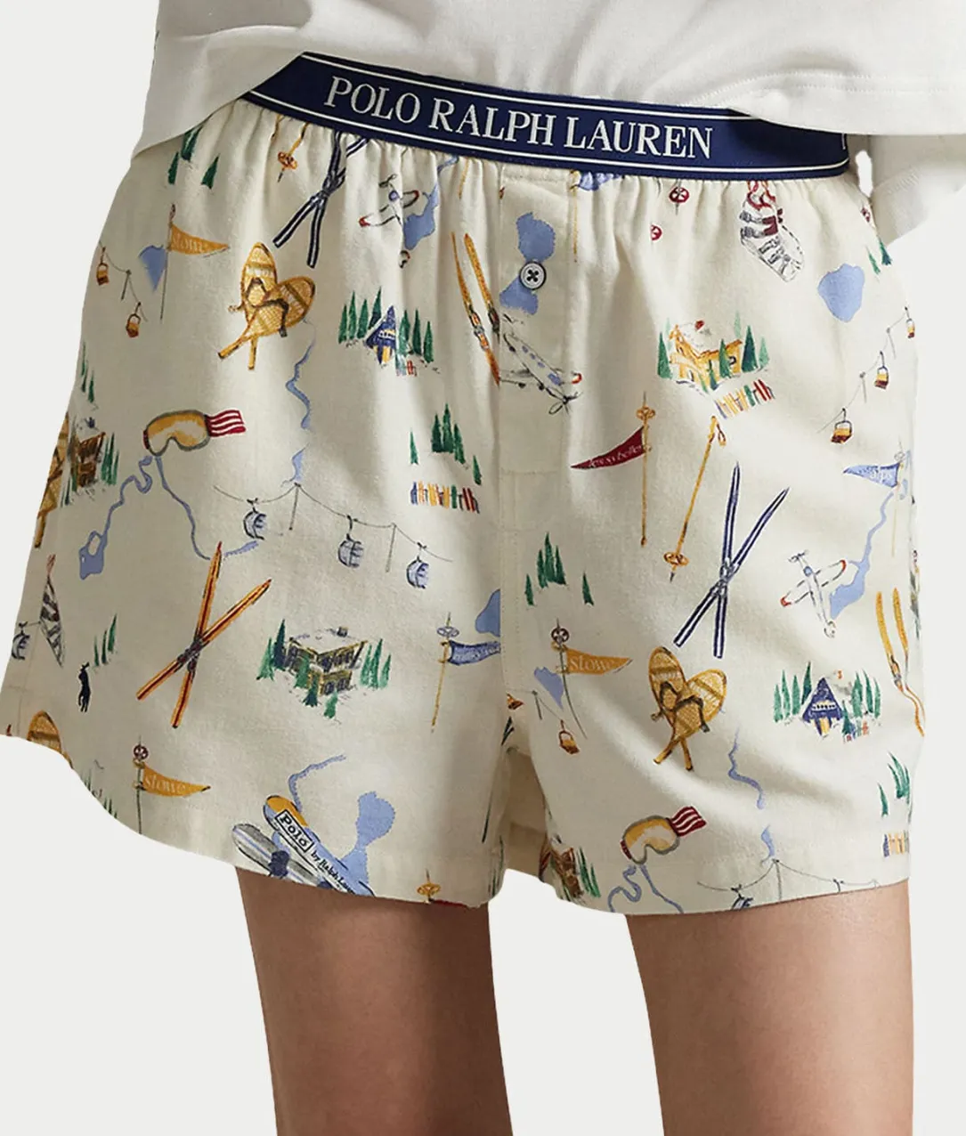 Traveler Ski Print Boxer