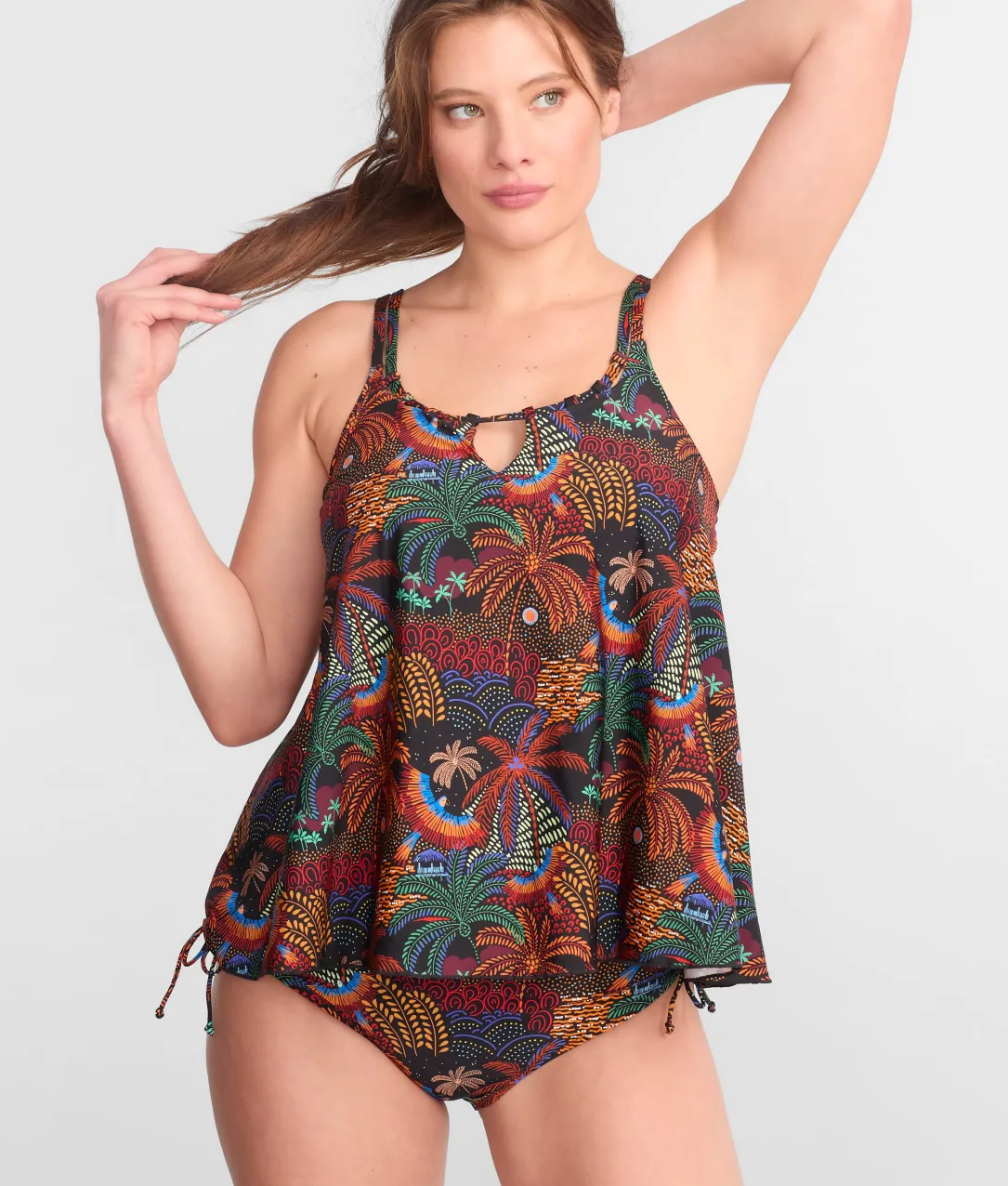 Tropical Nights Mabel Tankini Top