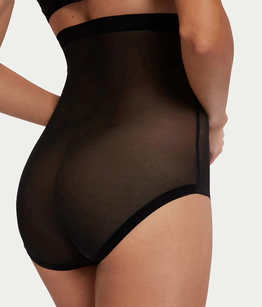 Tulle Control High-Waist Brief