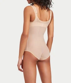 Tulle Open Bust Bodysuit