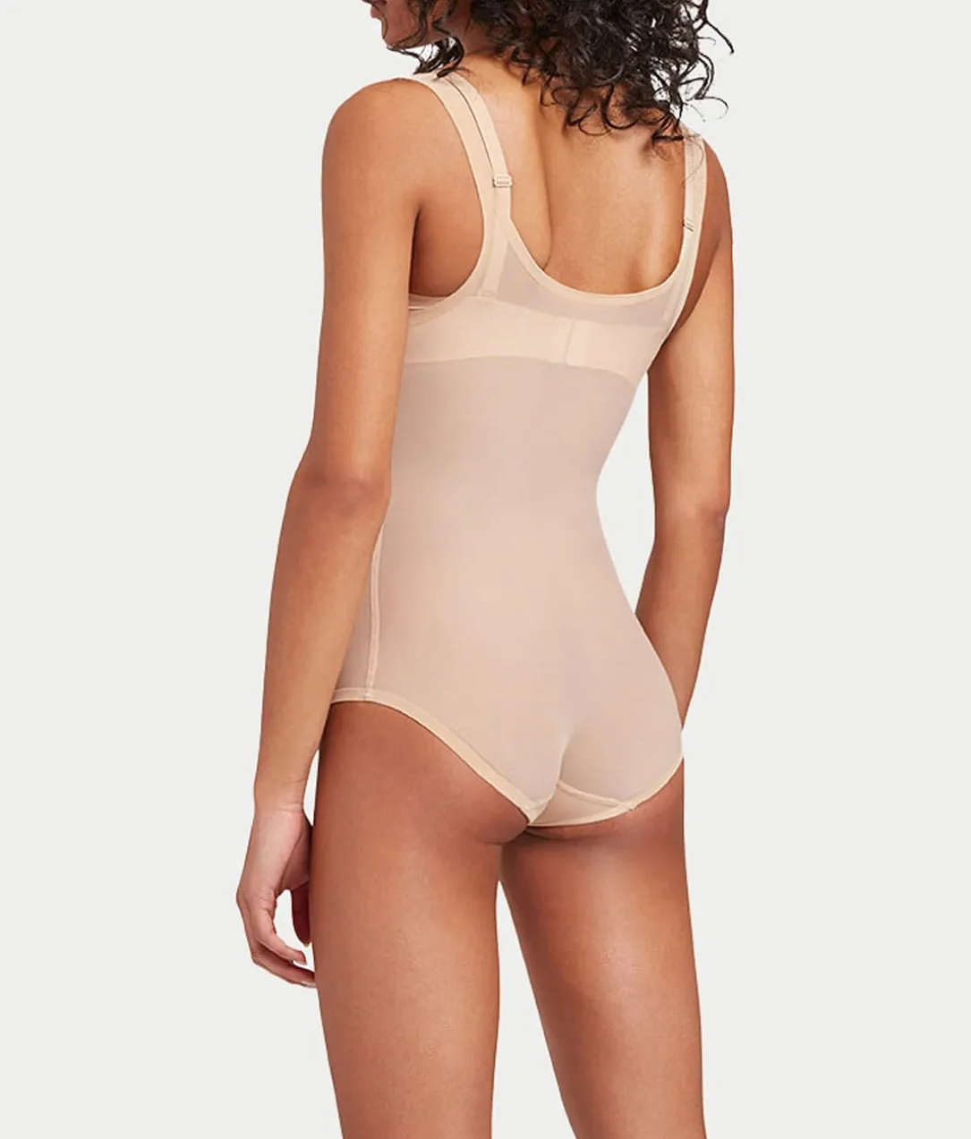 Tulle Open Bust Bodysuit