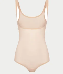 Tulle Open Bust Bodysuit