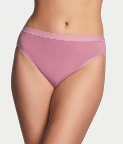 Understated Cotton Hi-Cut Brief