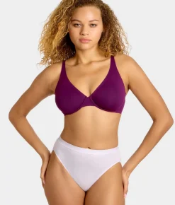 Understated Cotton Hi-Cut Brief