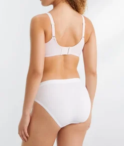 Understated Cotton Hi-Cut Brief