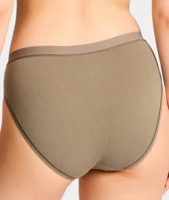 Understated Cotton Hi-Cut Brief