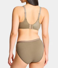 Understated Cotton Hi-Cut Brief