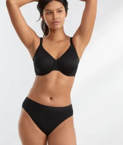 Understated Cotton Hi-Cut Brief