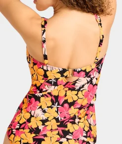 Underwire Wrap Tankini Top