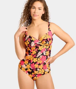 Underwire Wrap Tankini Top