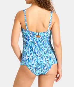 Underwire Wrap Tankini Top