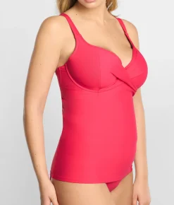 Underwire Wrap Tankini Top
