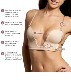 U Plunge Bra