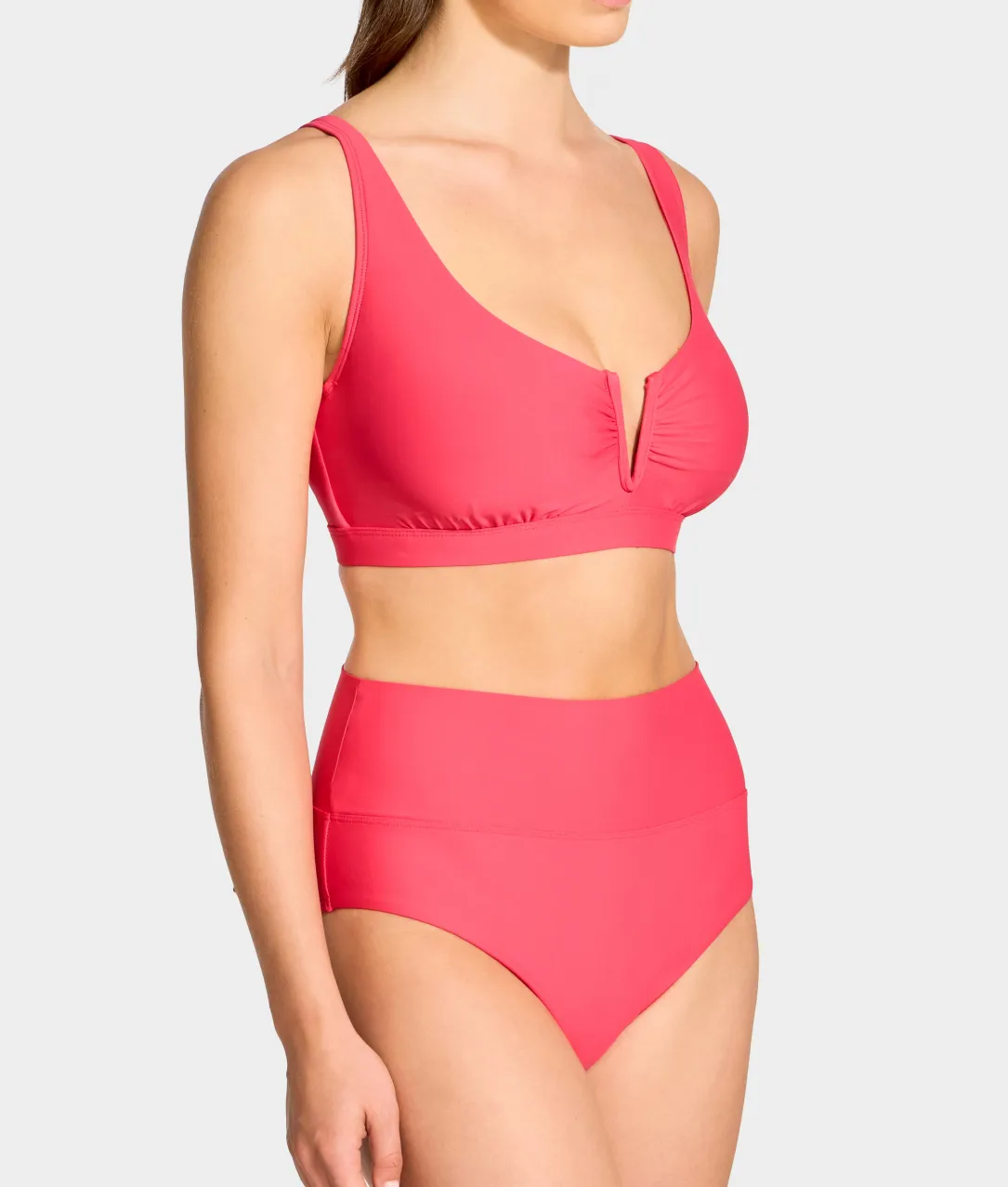 V Front Bralette Underwire Bikini Top