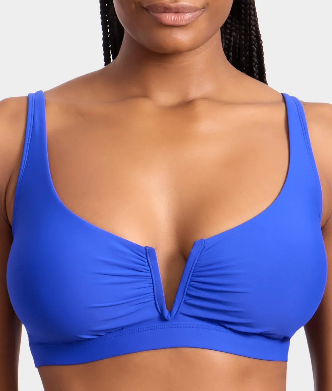 V Front Bralette Underwire Bikini Top