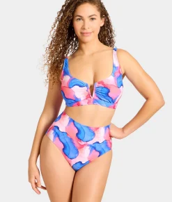 V Front Bralette Underwire Bikini Top
