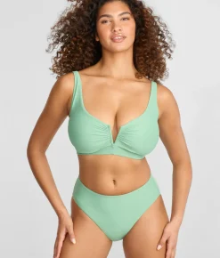V Front Bralette Underwire Bikini Top
