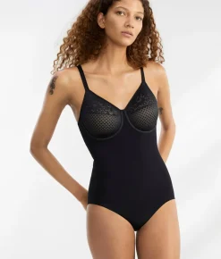 Visual Effects Minimizing Medium Control Bodysuit