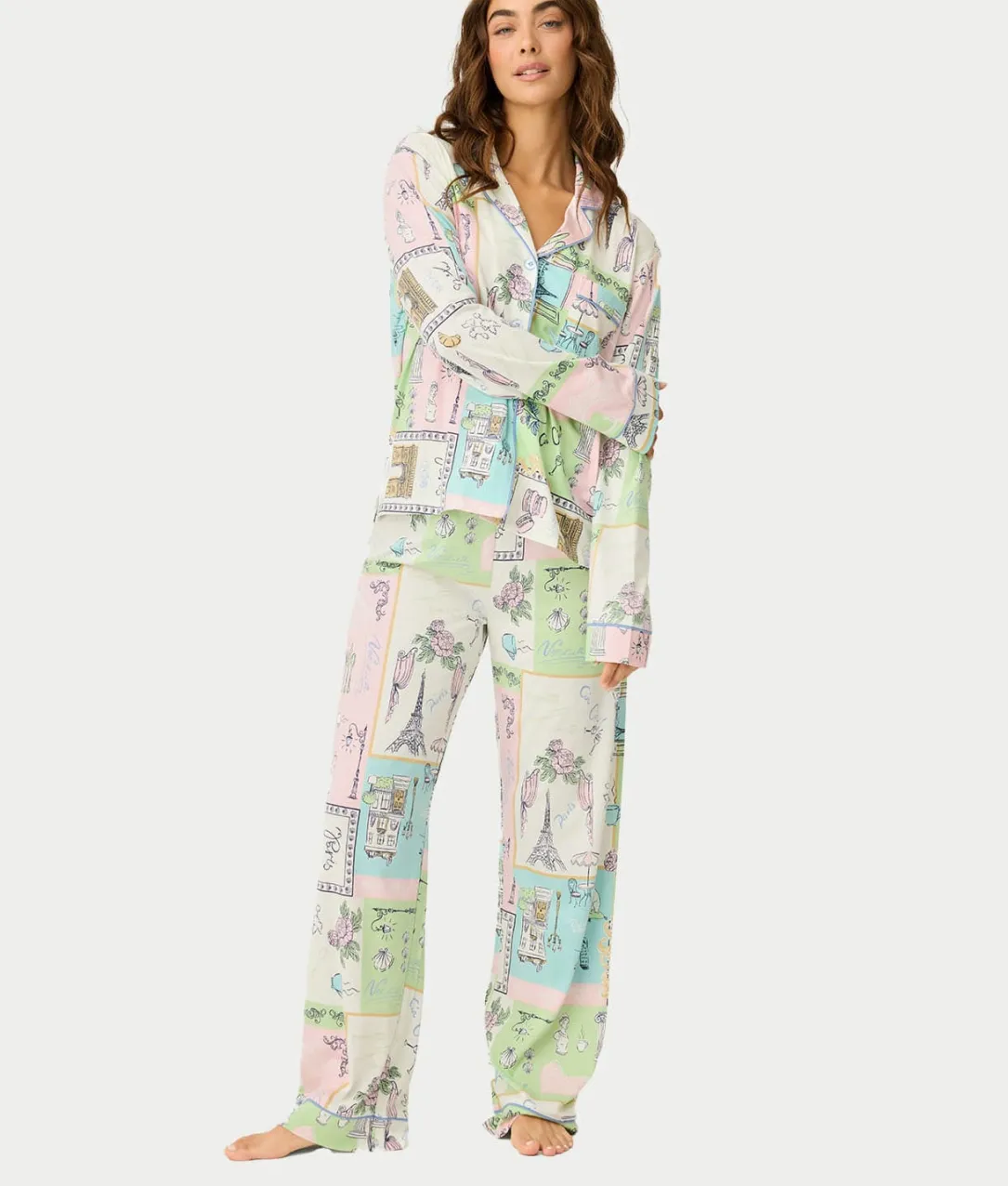 Whimsy Knit Pajama Set