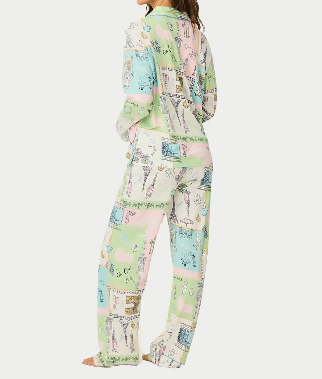 Whimsy Knit Pajama Set