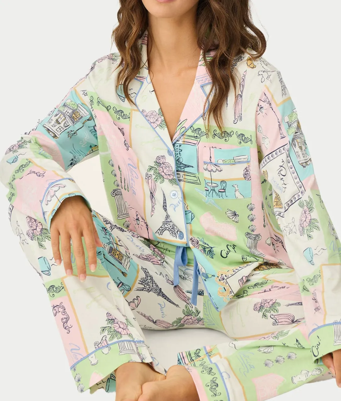 Whimsy Knit Pajama Set