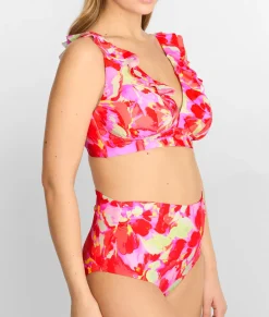 Willa Ruffle Wire-Free Bikini Top