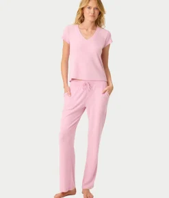 Wish You Were Here Knit Pajama Set