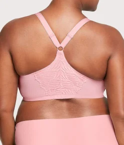 WonderWire Front-Close T-Back Bra