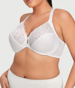 WonderWire Front-Close T-Back Bra