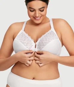 WonderWire Front-Close T-Back Bra
