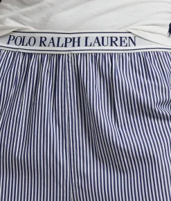 Woven Striped Pajama Pants