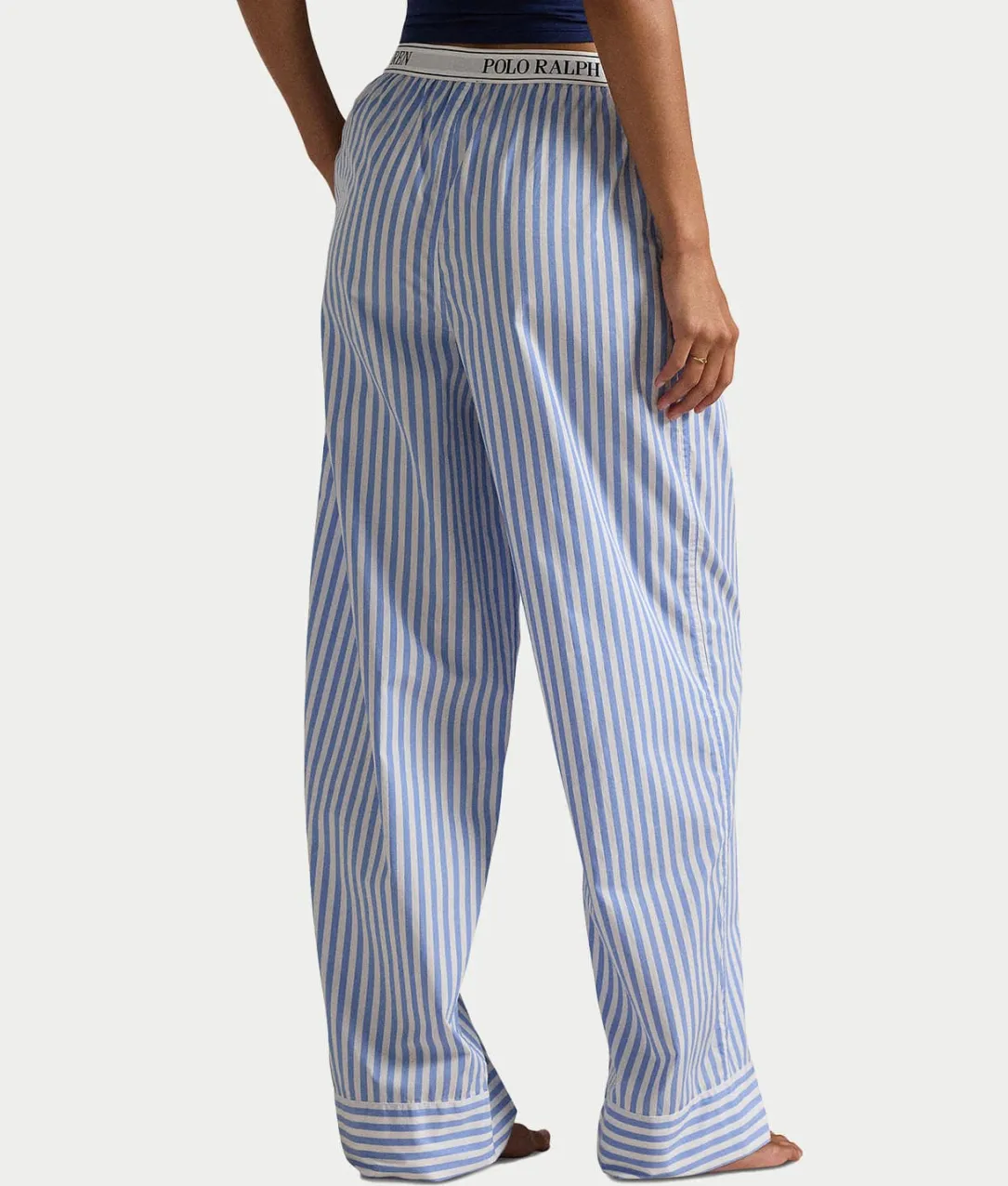Woven Striped Pajama Pants