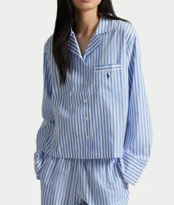 Woven Stripe Pajama Set
