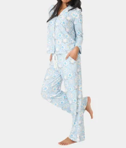 You Had Me At Shalom Cookie Print Knit Pajama Set