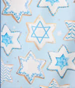 You Had Me At Shalom Cookie Print Knit Pajama Set
