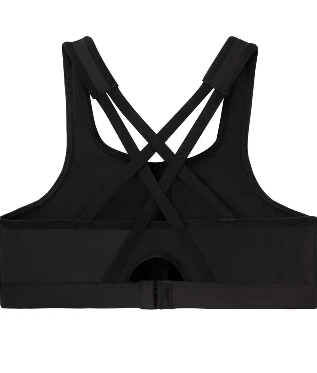 Zip-Up Front-Close Wire-Free Sports Bra